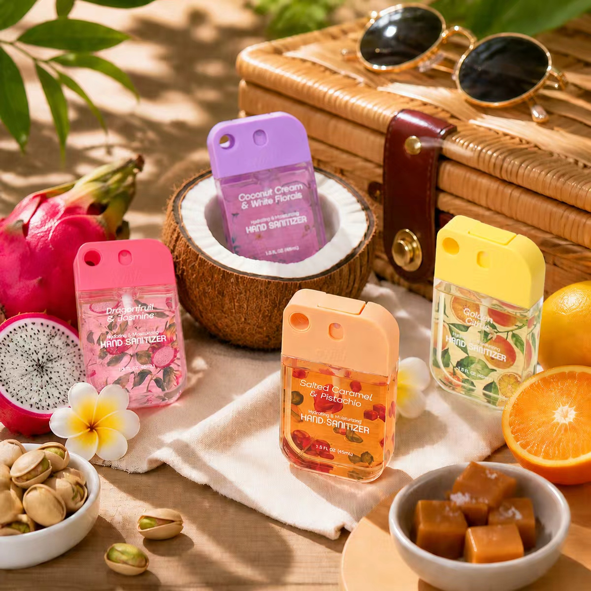 Hand Sanitizer Spray with Keychain - Fragranced，Portable | Wish